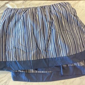 NEW Stripe Bedskirt Queen
